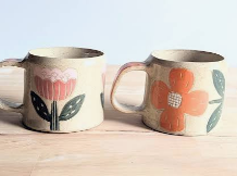 Decorated bachelorette party cups with letter stickers